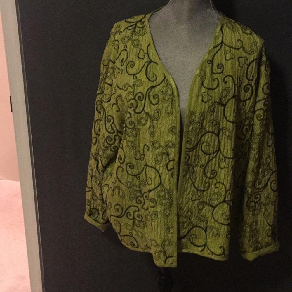 Chico’s Jacket 100% silk